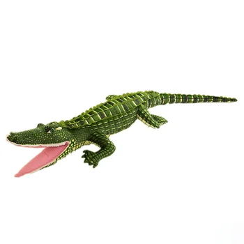 100cm iškamša Realiame Gyvenime Aligatorius Pliušinis Žaislas Modeliavimas Krokodilas Lėlės Kawaii Kūrybos Pagalvę Vaikams, Dovanos