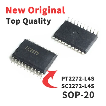 10VNT PT2272-L4S SC2272-L4S L4 SMD SOP20 Imtuvas Dekoderis/Skląsčio Funkcija Chip IC visiškai Naujas Originalus