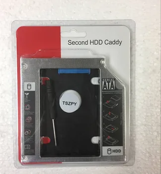 12.7 MM 2nd HDD SSD Kietąjį Diską Caddy Adapteris, skirtas Toshiba Satellite L 730 L735 L750 L755