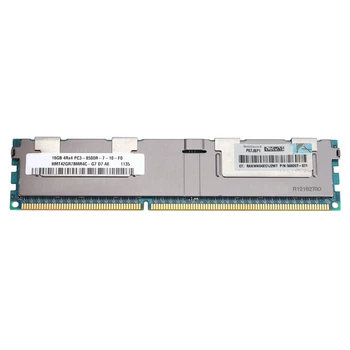16 GB PC3-8500R DDR3 1066Mhz CL7 240Pin ECC REG Atminties RAM 1,5 V 4RX4 RDIMM RAM Serverio Darbo vieta