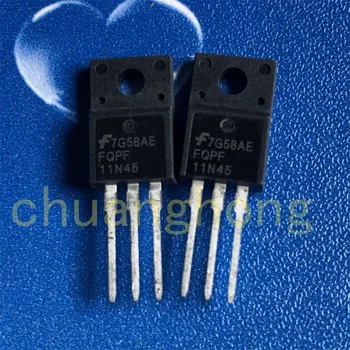 1pcs/daug Galios triode FQPF11N45 11A 450V originalios pakuotės, naujos lauko tranzistoriaus SU-220F