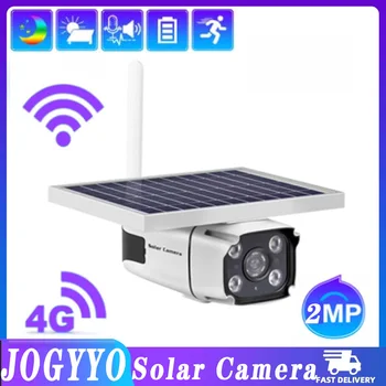 2MP 4G SIM Saulės Kamera Lauko Mažos galios HD Stebėjimo Kamera Infraraudonųjų spindulių Naktinio Matymo Mobiliojo ryšio Nustatymo Vandeniui ip cam