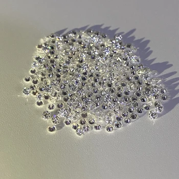 30 gabalas 1.2 mm FG VVS Labai geras supjaustyti palaidi deimantų akmuo 100% natūralių deimantų akmens žiedas priėmimo