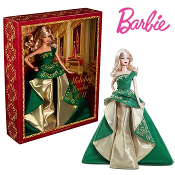 40 Dienų Siųsti Barbie Surinkėjas 2011 Atostogų Lėlės Specialusis Leidimas 2011 Atostogų Barbie Lėlės Mergaitės Gimtadienio Dovana Modelis Žaislai