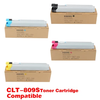 4X CLT809 CLT-809 Tonerio Kasetės CLT-K809S CLT-C809S CLT-M809S CLT-Y809S Suderinamas su 
