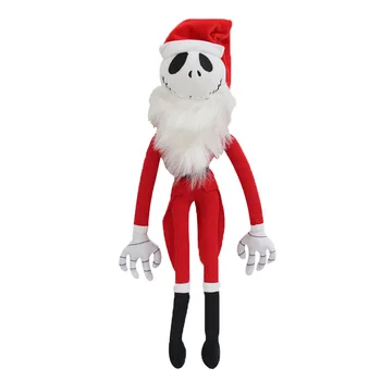 50cm Anime Košmaras Prieš Kalėdas Jack Skellington Santa Claus Pliušiniai Žaislai, Minkšti Kimštiniai Lėlės Vaikams Kalėdų Dovanos