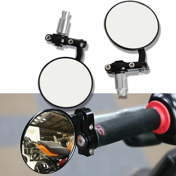 Galinio vaizdo veidrodis dviračių motociklo rankenos laikiklis reguliuojamas dviračiu aplink veidrodį už Suzuki Gsf 250 400 600 Gsr 600
