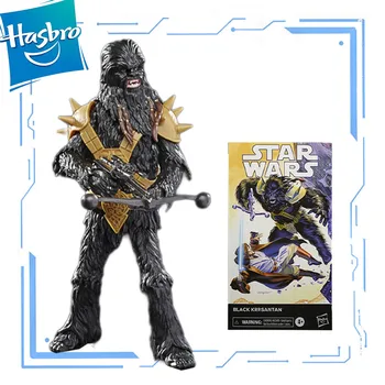 Hasbro originali Star Wars Knyga boba atkarpa Fett Wookiee Juoda Krrsantan 6 colių veiksmų skaičius, modelis žaislas berniukas Helovinas Kalėdų dovana