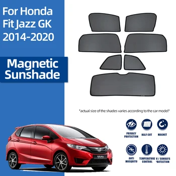 Honda Jazz GK Tinka 2014-2020 M. Magnetinio Automobilių skėtį nuo saulės Skydelis Priekyje, Lango Rėmo, Užuolaida Galinio Šoninio Lango Saulė Pavėsyje, Skydas
