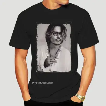 Johnny Depp T-Shirt Schwarz 