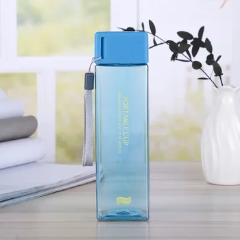 Korėjos Kūrybos Nešiojamų Butelis Aikštėje Skaidrus, Paprastas Vyras Moteris Puodelio Vandens Lauko Reklama Plastikiniai Buteliai, Taurės
