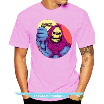 Mados Kietas Vyrų Marškinėliai Vyrams Juokinga Marškinėlius Skeletor Nepritaria Individualų Atspausdintas T-Shirt