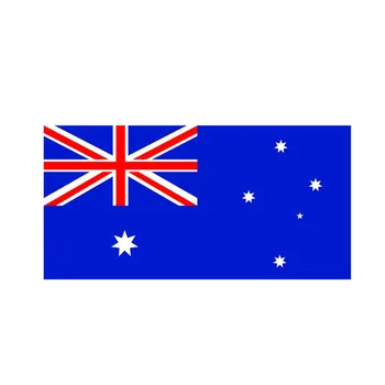 Naujas Atspindintis Vinilo Aukštos kokybės Australijos Aus Nacionalinės Vėliavos Automobilių-Lipdukai Lipdukas Bamperis Kėbulo, Automobilio Salono KK16*8cm