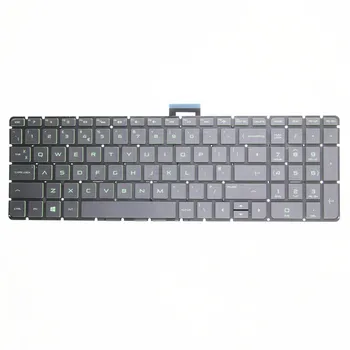 NAUJAS UK Klaviatūra HP 15-ab 15-ak 15-AS, 15-AW 15-AQ 15-AN 15-bc Q159 C122 Q172 Q173 Q162 Nešiojamojo kompiuterio Klaviatūra žalia su apšvietimu