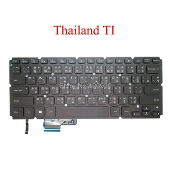 Nešiojamas TI Klaviatūra DELL XPS 14 L421X 15 L521X NSK-L62BC 03 0TGYW2 TGYW2 Tailandas juoda su apšvietimu naujas