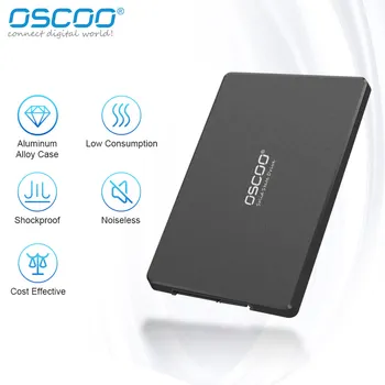 OSCOO SSD Kietąjį Diską, 2.5 colių SATAIII SSD (Solid State Drive 120GB 240GB Super Spartus Kompiuterių Atnaujinti Nešiojamas kompiuteris