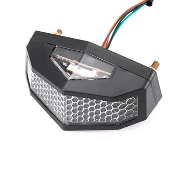 Patvarus, Praktiškas LED uodegos šviesos 5 1 Priedai Integruoti Apšvietimo Motociklų Dalys Posūkio Signalai, Universalus