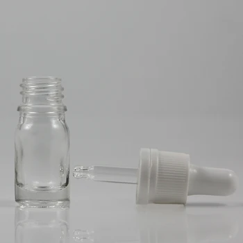 Prabangių kosmetikos pakuotės 5ml mini kvepalų buteliukas aliejai kosmetikos pakuotės buteliuko lašintuvu pardavimui
