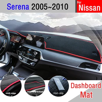 Prietaisų skydelio Dangtelį galiniu langu Kilimėlis Kilimų Padas Nissan Serena Suzuki Landy C25 2005-2010 M. skėtį nuo saulės Žaliojo Pagalvėlė Priedai 2006
