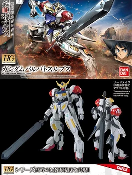 Sandėlyje BANDAI Kilmės Gundam Barbatos Raudonoji HG 1/144 Surinkti Modelį Gunpla Modelis Mobile Suit Gundam Geležies Bijantis Našlaitis Vaikas Žaislas