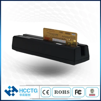 Smart IC NFC kortelių skaitytuvas SDK Magentic kelio 1 2 3 kortelių skaitytuvas POS sistemų HCC110