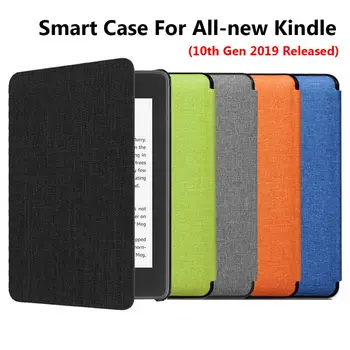 Tekstūros Auto Pažadinti/Miego Smart Case Cover Apsauginį kiautą PU Oda 