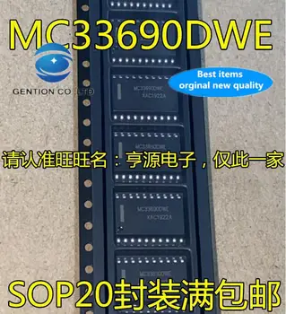10vnt 100% originalus naujas sandėlyje MC33690 MC33690DWE SOP20 pėdų pleistras RF įrenginį IC