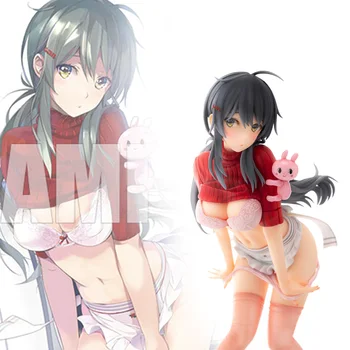 26cm Daiki Skalbimo Mergina Suikawa Amane 1/6 PVC Veiksmų Skaičius, Seksualus Supjaustyti Girl Anime Žaislas Hentai Modelis Lėlių Kolekcija Dovana Žaislai