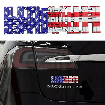3D Metalo Pledas Logotipo Lipdukas Lipdukai Tesla Model 3 S X Y Automobilių Kamieno Uodega Žymeklį Veiklos Ženklelis Emblema Lipdukai, Auto Priedai