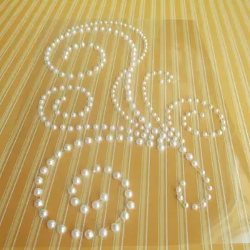500 lapų 2-3mm užsakymą spalva klestėti pearl lipdukas lipnios butas užtikrintų gem for scrapbooking vestuvių kvietimai 