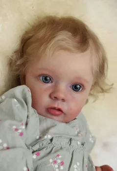 58 Cm Reborn Lėles 3D Dažytos Missy bonecas infantil meninas bebé atgimusios de silicona cuerpo ia bebê atgimusios de silikono kurmis