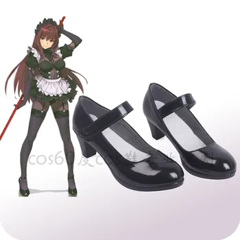 Anime batų Likimas Grand Kad FGO Scathach juoda tarnaitė batai cosplay uniformos batų individualų A