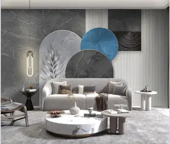 Beibehang Užsakymą modernus naujas dekoratyvinis dažymas minimalistinio tapetai marmuro geometrijos fono sienos dokumentų namų dekoro