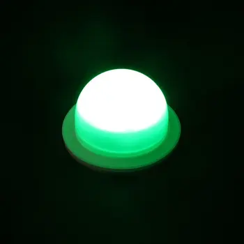 Būsto Įkraunamas Nakties Šviesos 120mm Dia PE Plastiko LED Baldai LED Viko Šviesos Šaltinis Šviesos Dekoro Lempos Riq-RGWH120