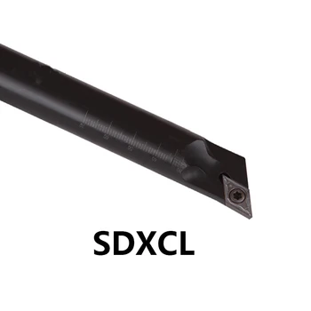 CNC Pavėsinė Vidinės Skylės Tekinimo Įrankis 95 Laipsniu S10K-SDXCR07 S10K-SDXCL07