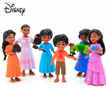 Disney 4.5 Colių Naujas Filmas Encanto Pvc Lėlės Žaislas Nustatyti Naują Filmą, Animacinį Mirabe Modelis Anime Pav Lėlės Casita Namų Temą Vaikų Dovanų