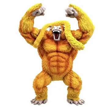 Dragon Ball Sūnus Gokas Mega dydžio Transformacija į Aukso Ape Gorilą 