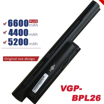 HSW VGP-BPL26 VGP-BPS26 VGP-BPS26A Nešiojamas Baterija Sony Vaio SVE14A SVE15 SVE17 VPC-CA VPC-CB VPC-PVZ., VPC-EH 6cell Greitai shippi
