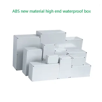 IP67 atsparus vandeniui dėžės ir skirstomosios dėžutės, laidai dėžutė neperšlampamą plastikinį korpusą, kabelių paskirstymo dėžutės lauko vandeniui Naujas ABS medžiagos