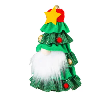 Kalėdų Eglutė Suknelė Nykštukai Mielas Mielas Kalėdų Ornamentu dėl Lentynų Spintelė Parduotuvė Skaitiklis SAL99