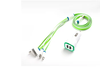 Mados dvigubas USB jungtys Universalus aikštėje įkroviklis, mobiliųjų telefonų ir skaitmeninių fotoaparatų 12V 1.0A2.1A adpter
