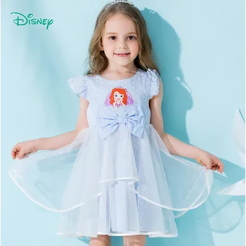 Naujas Disney Suknelė Mergina Vasaros Gazas Princesė Dress Odos Draugiškas Kvėpuojantis Vaikų Suknelė Šalis Mada Vaikams Rūbai Mergina