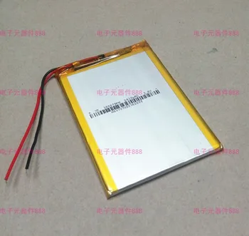 Nauji Karšto A), 3,7 V ličio polimero baterija 385880 386080 2300mAh ebook Tablet PC Li-ionBatteries