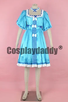 Nekopara Catgirl Vanilės Mėlyna Pižama Suknelė Cosplay Kostiumų F006