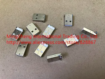 Originalus naujas 100% USB kištukas vyrų A tipo USB male USB kištukas UBA-90 laipsnių alkūnė koja CINKAVIMAS jungtis