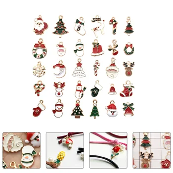 Pakabukai Papuošalai Kalėdų Priėmimo Pakabučiai, Auskarai Diypendant Dekoratyvinis Lydinio Suppliescraft Medžiagų Gnome Mini Žavesio Apyrankę