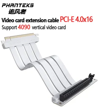 Phanteks PCIe 4.0 Trukdžių Atsparus GPU Kabelių instaliavimo 4090 Grafika Kortelės Vertikalus Laikiklis Rinkinys 7 Lizdas, Montavimo 600mm