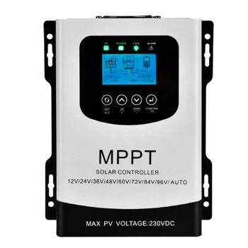 PV 230V Švino Rūgšties Ličio Baterija MPPT Kontrolės Įkroviklis, 60 A 50A Aukštos Įtampos Reguliatorius Saulės Įkrovimo Valdiklis 96V MPPT 48V