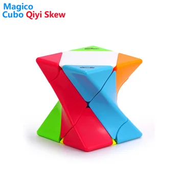 QiYi MoFangGe Twisty Nerijos Magic Cube Qiyi nerijos Greitis Dėlionės, Žaislų, Magija Galvosūkį Antistress Kubeliai Žaislai Vaikams Dovanų