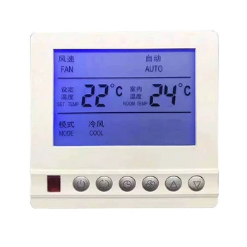 Reguliuojamas Grindų Šildymo Termostatas Smart Šildymo Reguliatorius Temperatūros Valdymo Skydelis su LCD Ekranas, Patvarus R7UA